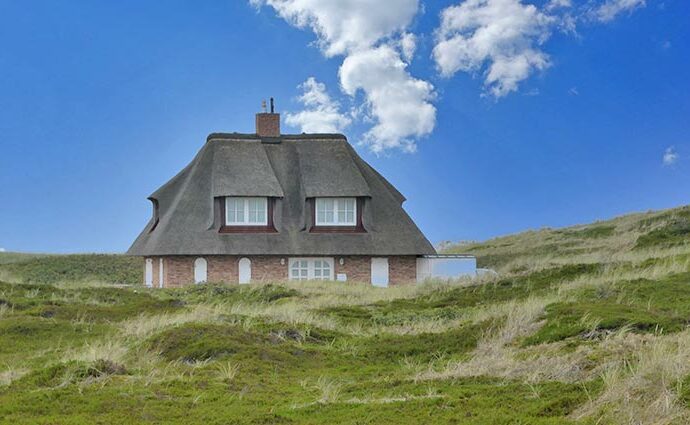 Ferienhaus auf Römö am Strand